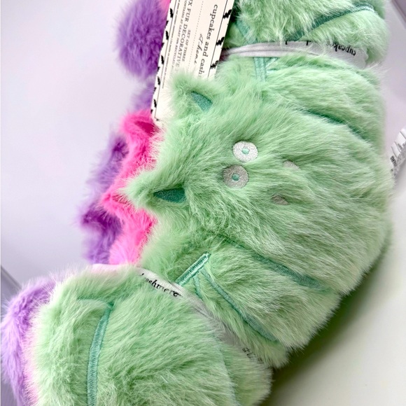 Cupcakes & Cashmere Set of 3 Pastel Halloween Bat Pillows NEW Summerween release - Picture 5 of 5